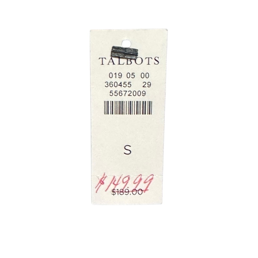 TALBOTS MIXED PATTERN QUILTED JACKET NWT WOMENS S… - image 2